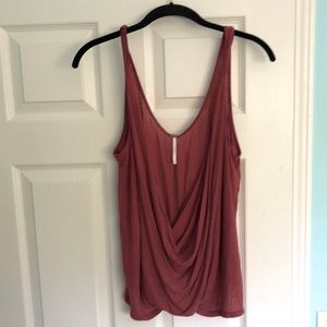 Free People deep plunge top